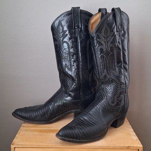 Dan Post women's black cowboy boots size 9.5